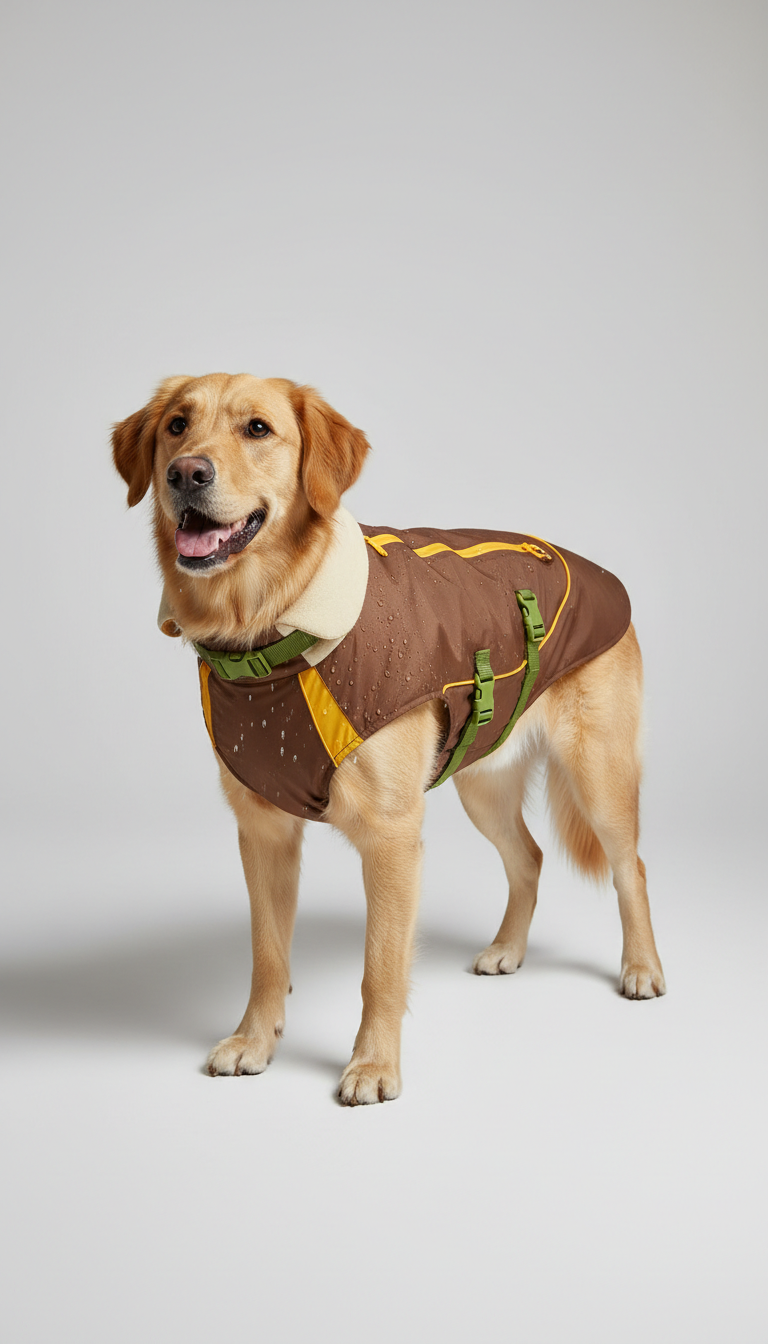 Warm winter coat for dogs