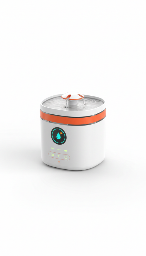 Automatic water fountain for dogs and cats